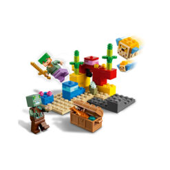 Minecraft Onderwater Zombie Speelgoed Lego