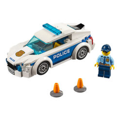 Politieauto met Politieagent van Lego