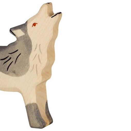 Holztiger Wolf Toy